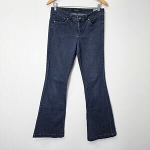 Vintage Nine West Mid Wash Flare Leg Jeans Size 8/28 Y2K Boho